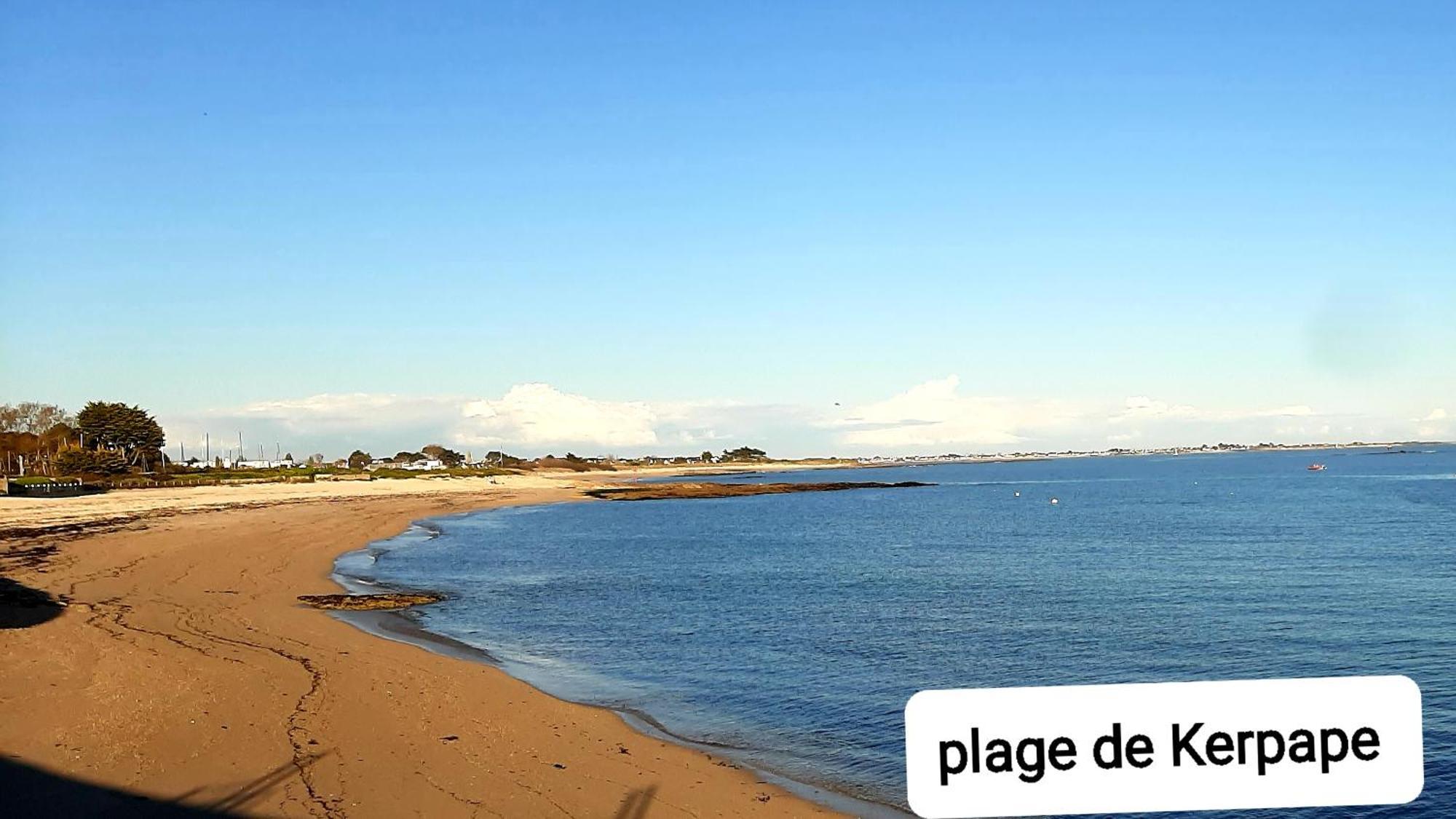 Appartement Pres De La Mer Larmor-Plage Extérieur photo